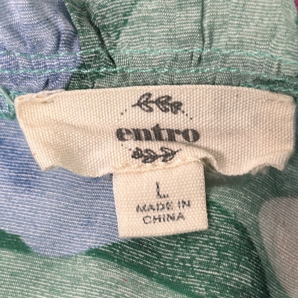 Entro Floral Ruffle Blouse - Picture 11 of 15